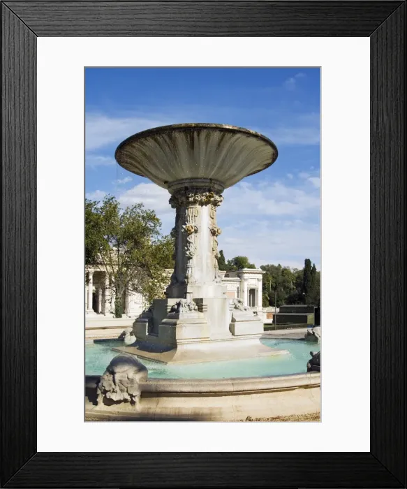 Framed Print : Fountain in Argans Esedra, Rome, Lazio, Italy, Europe Framed Print : Fountain in Argans Esedra, Rome, Lazio, Italy, Europe