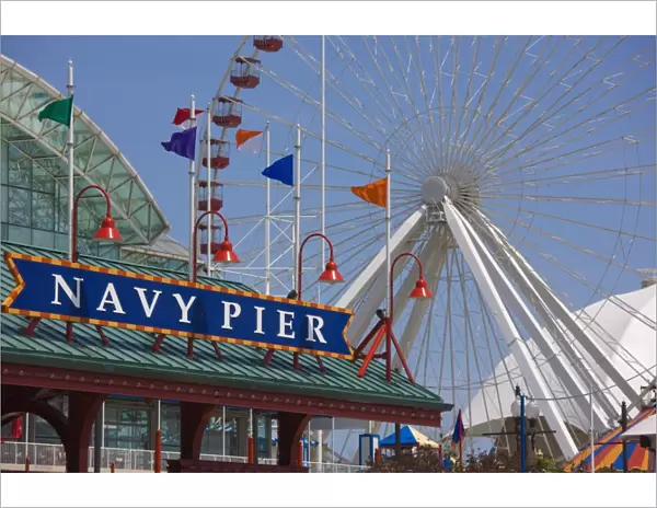 Navy Pier Ferris Wheel, Chicago Illinois, United States of America, North America