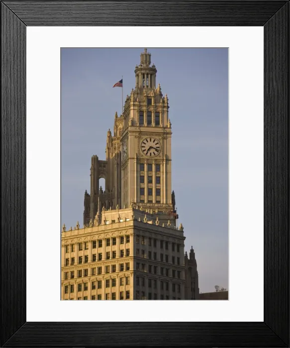 Framed Print : The Wrigley Building on North Michigan Avenue, Chicago Illinois, United States of America Framed Print : The Wrigley Building on North Michigan Avenue, Chicago Illinois, United States of America