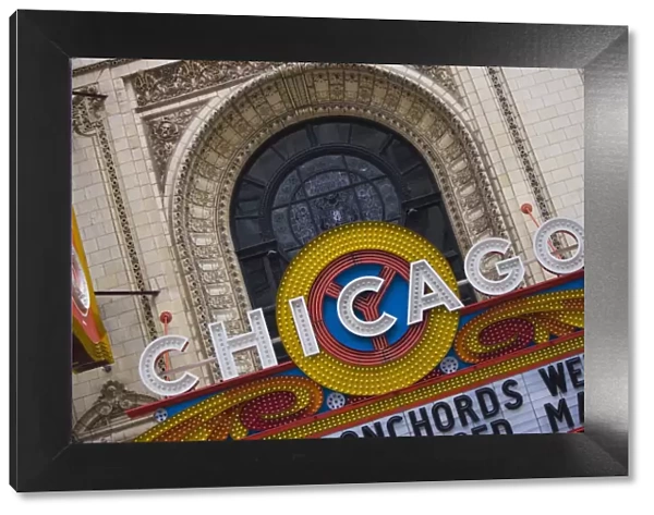 The Chicago Theatre, Theatre District, Chicago, Illinois, United States of America