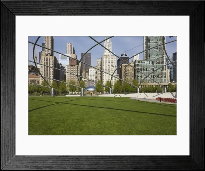 Framed Print : Jay Pritzker Pavilion designed by Frank Gehry, Millennium Park, Chicago Framed Print : Jay Pritzker Pavilion designed by Frank Gehry, Millennium Park, Chicago