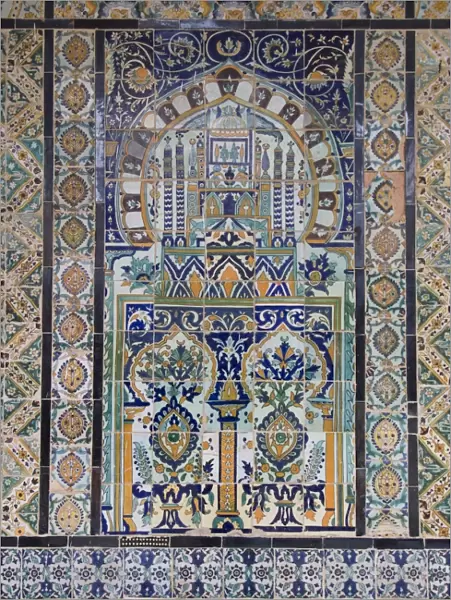 Detail, Tomb of Sidi Sahabi and holy site, Kairouan, Tunisia, North Africa, Africa