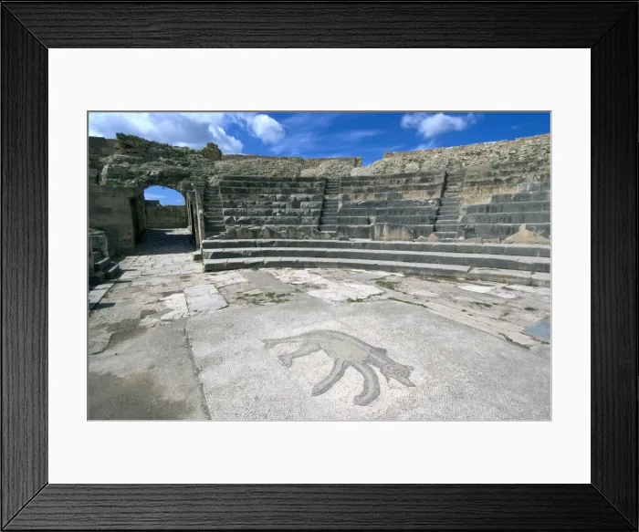 Framed Print : Theatre, Roman ruins of Bulla Regia, Tunisia, North Africa, Africa Framed Print : Theatre, Roman ruins of Bulla Regia, Tunisia, North Africa, Africa