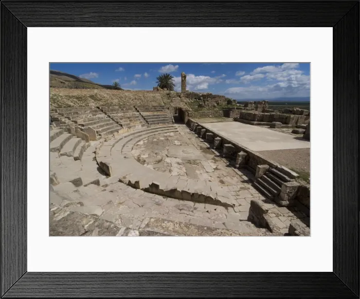 Framed Print : Theatre, Roman ruin of Bulla Regia, Tunisia, North Africa, Africa Framed Print : Theatre, Roman ruin of Bulla Regia, Tunisia, North Africa, Africa