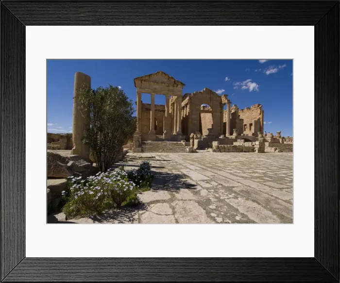 Framed Print : The Capitol Temples (Capitolium), Roman ruin of Sbeitla, Tunisia, North Africa, Africa Framed Print : The Capitol Temples (Capitolium), Roman ruin of Sbeitla, Tunisia, North Africa, Africa