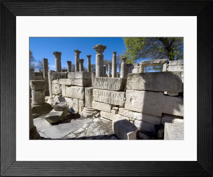 Framed Print : School for youths, Roman site of Makhtar, Tunisia, North Africa, Africa Framed Print : School for youths, Roman site of Makhtar, Tunisia, North Africa, Africa