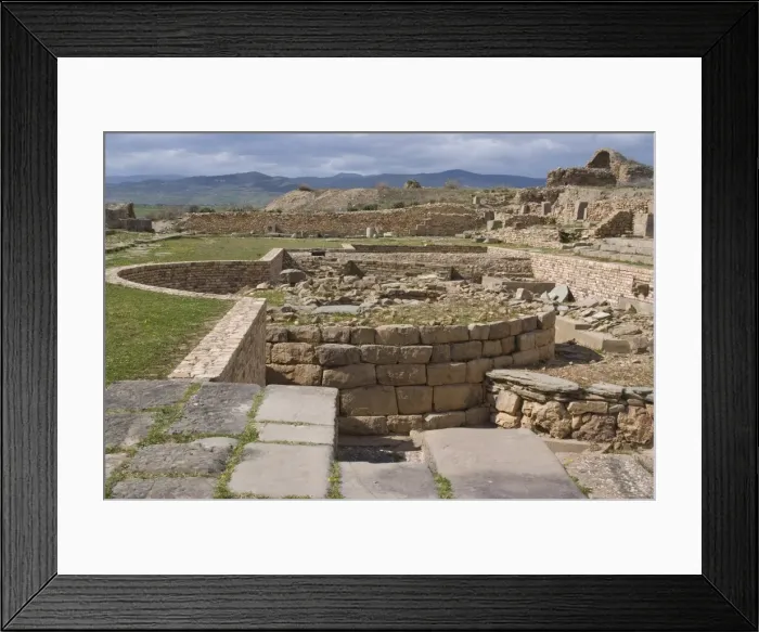 Framed Print : Rare Numidian Funerary Monument, Chemtou, Tunisia, North Africa, Africa Framed Print : Rare Numidian Funerary Monument, Chemtou, Tunisia, North Africa, Africa
