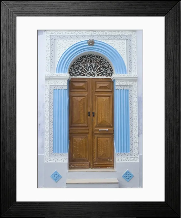 Framed Print : Door detail, Medina, Kairouan, Tunisia, North Africa, Africa Framed Print : Door detail, Medina, Kairouan, Tunisia, North Africa, Africa