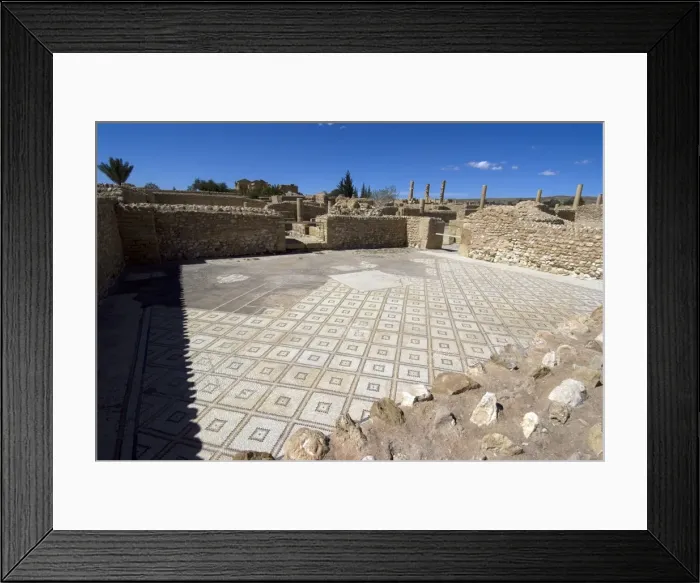 Framed Print : Large Baths, Roman ruin of Sbeitla, Tunisia, North Africa, Africa Framed Print : Large Baths, Roman ruin of Sbeitla, Tunisia, North Africa, Africa