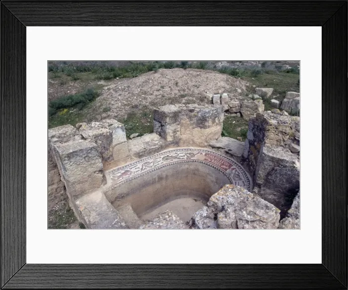 Framed Print : Bath (for pleasure), House of Amphitrite, Roman ruins of Bulla Regia, Tunisia Framed Print : Bath (for pleasure), House of Amphitrite, Roman ruins of Bulla Regia, Tunisia