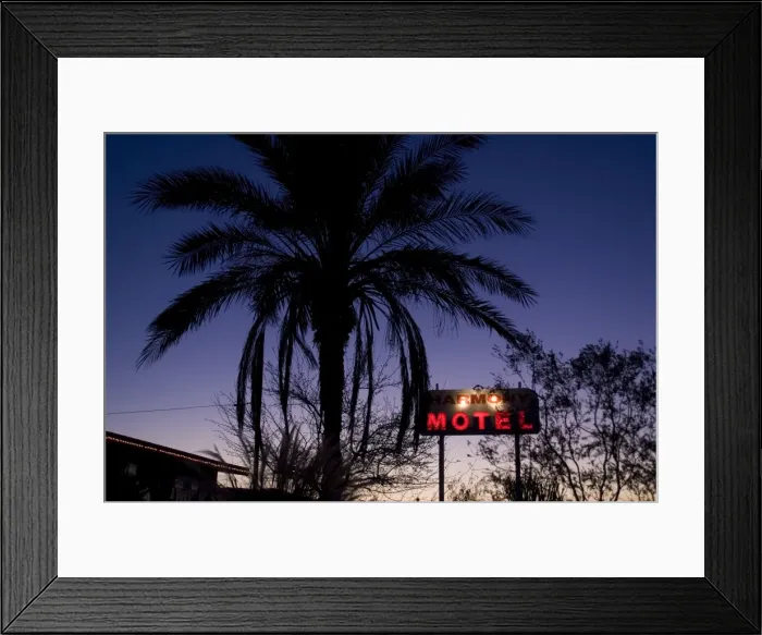 Framed Print : Harmony Hotel, Twentynine Palms, California, United States of America, North America Framed Print : Harmony Hotel, Twentynine Palms, California, United States of America, North America