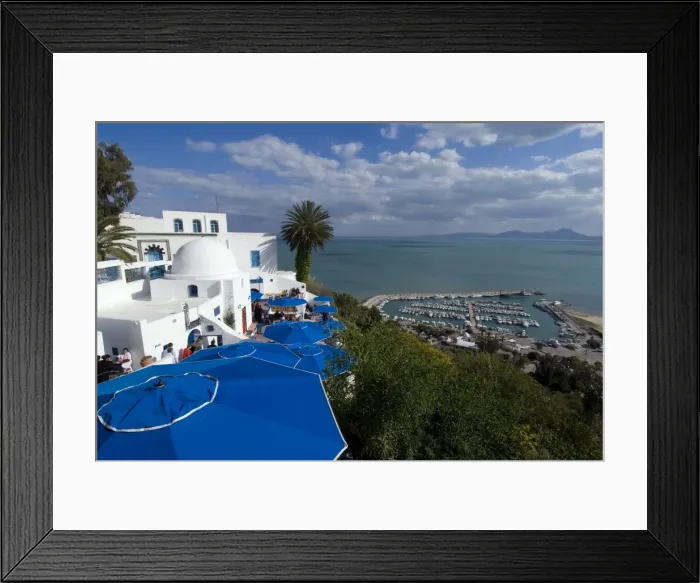 Framed Print : Sidi Bou Said, near Tunis, Tunisia, North Africa, Africa Framed Print : Sidi Bou Said, near Tunis, Tunisia, North Africa, Africa