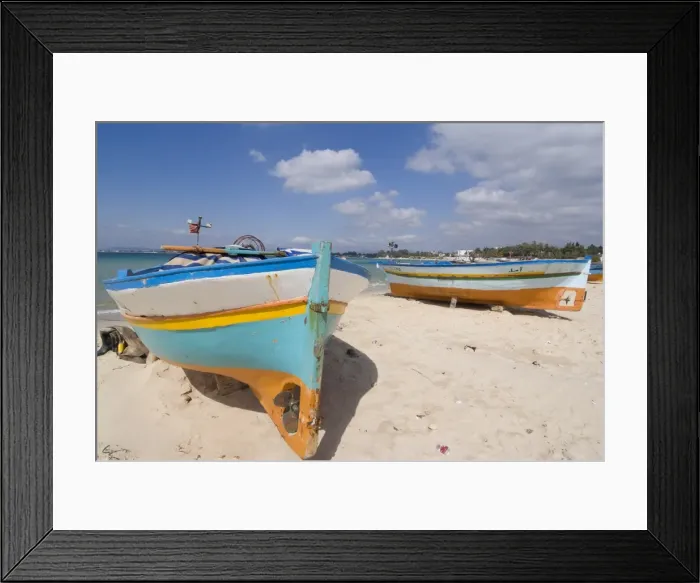 Framed Print : Fishing boats, Hammamet, Tunisia, North Africa, Africa Framed Print : Fishing boats, Hammamet, Tunisia, North Africa, Africa