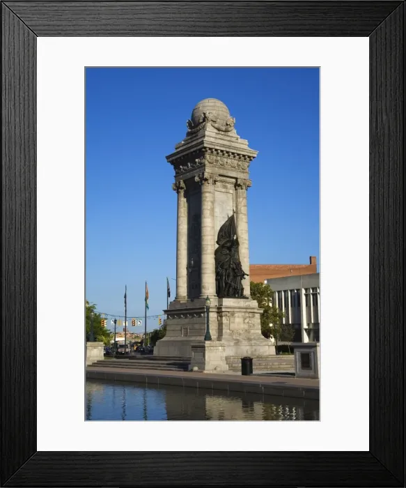 Framed Print : Sailors and Soldiers Monument, Clinton Square, Syracuse, New York State Framed Print : Sailors and Soldiers Monument, Clinton Square, Syracuse, New York State
