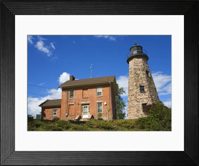 Framed Print : Charlotte-Genesee Lighthouse Museum, Rochester, New York State, United States of America Framed Print : Charlotte-Genesee Lighthouse Museum, Rochester, New York State, United States of America