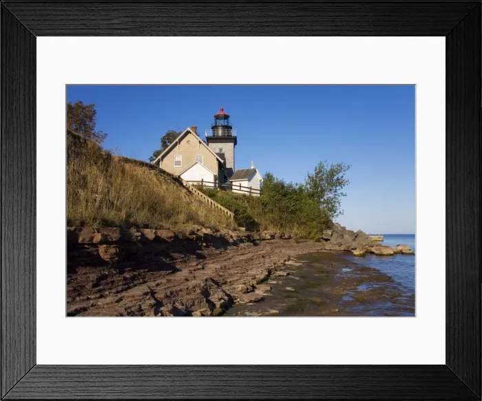 Framed Print : Thirty Mile Lighthouse, Golden Hill State Park, Lake Ontario, New York State Framed Print : Thirty Mile Lighthouse, Golden Hill State Park, Lake Ontario, New York State