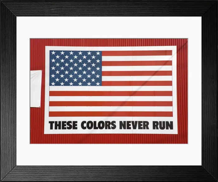 Framed Print : American flag in Lyons, Greater Rochester Area, New York State, United States of America Framed Print : American flag in Lyons, Greater Rochester Area, New York State, United States of America