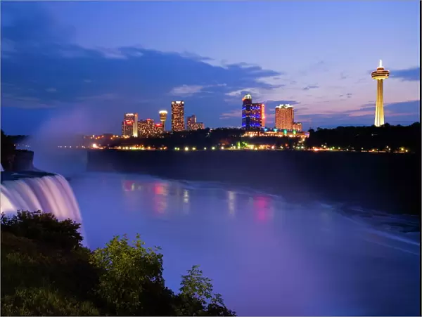 American Falls at Niagara Falls, Niagara Falls, New York State, United States of America