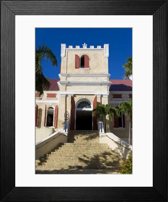 Framed Print : Frederick Lutheran Church, Charlotte Amalie, St. Thomas, U. S. Virgin Islands Framed Print : Frederick Lutheran Church, Charlotte Amalie, St. Thomas, U. S. Virgin Islands