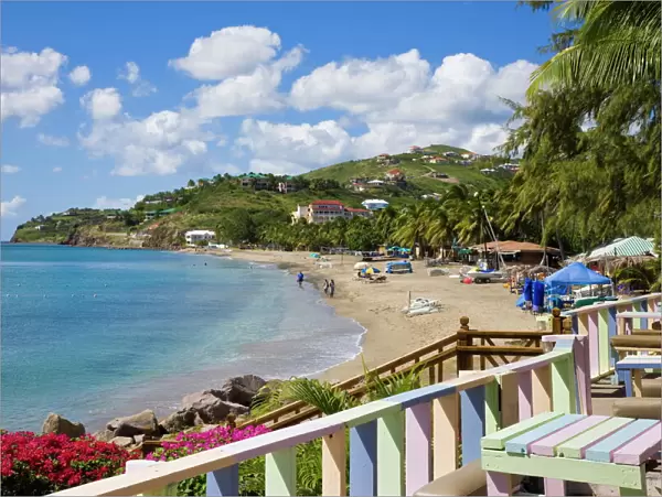Frigate Bay Beach, St. Kitts, Leeward Islands, West Indies, Caribbean, Central America