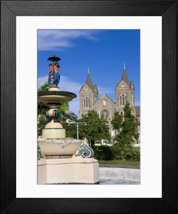 Framed Print : Immaculate Conception Cathedral, Basseterre, St. Kitts, Leeward Islands Framed Print : Immaculate Conception Cathedral, Basseterre, St. Kitts, Leeward Islands