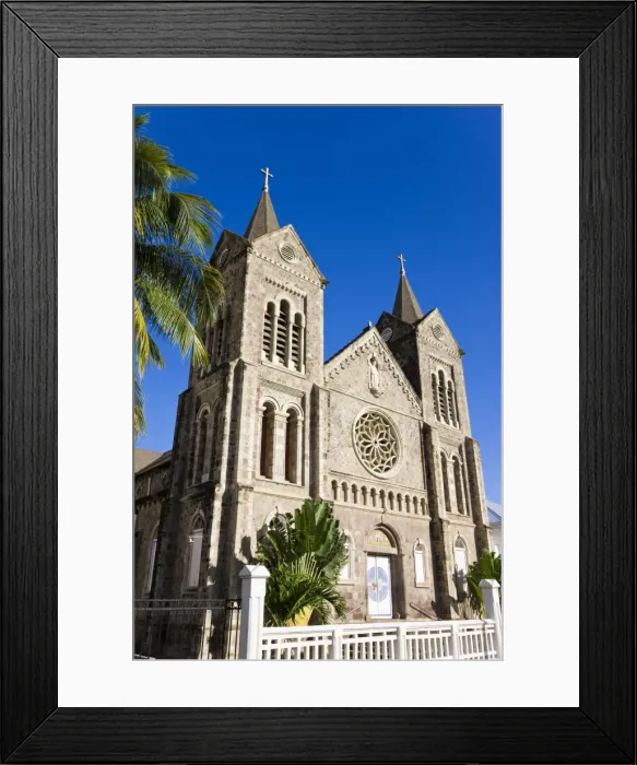 Framed Print : Immaculate Conception Cathedral, Basseterre, St. Kitts, Leeward Islands Framed Print : Immaculate Conception Cathedral, Basseterre, St. Kitts, Leeward Islands