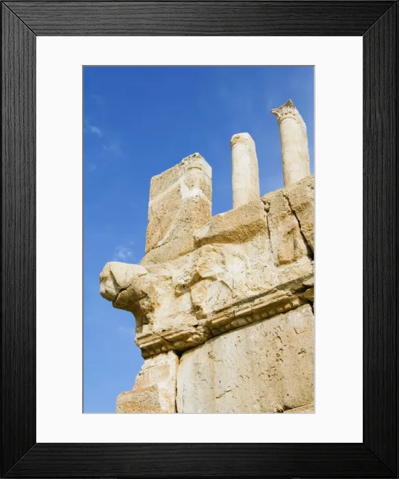Framed Print : Lions, Qasr Iraq El Amir (Qasr Al Abd) (Fortress of Servant), Wadi as Sir Framed Print : Lions, Qasr Iraq El Amir (Qasr Al Abd) (Fortress of Servant), Wadi as Sir