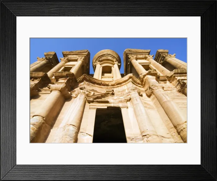 Framed Print : The Monastery (El Deir), Petra, UNESCO World Heritage Site, Jordan, Middle East Framed Print : The Monastery (El Deir), Petra, UNESCO World Heritage Site, Jordan, Middle East