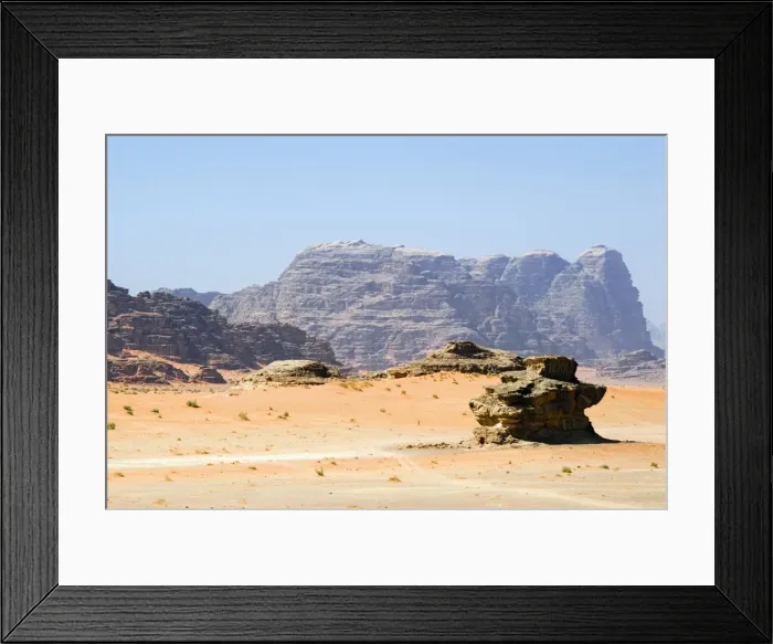 Framed Print : Wadi Rum, Jordan, Middle East Framed Print : Wadi Rum, Jordan, Middle East
