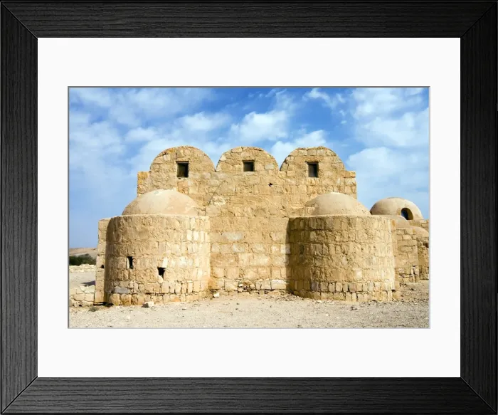 Framed Print : Qasr Amra (Quseir Amra), Ummayad Hunting Pavilion, UNESCO World Heritage Site Framed Print : Qasr Amra (Quseir Amra), Ummayad Hunting Pavilion, UNESCO World Heritage Site