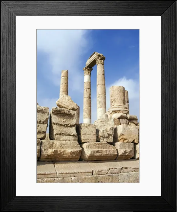 Framed Print : Temple of Hercules, the Citadel, Amman, Jordan, Middle East Framed Print : Temple of Hercules, the Citadel, Amman, Jordan, Middle East