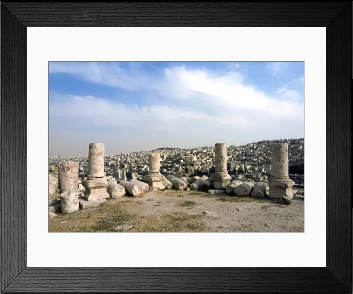 Framed Print : The Citadel, Amman, Jordan, Middle East Framed Print : The Citadel, Amman, Jordan, Middle East