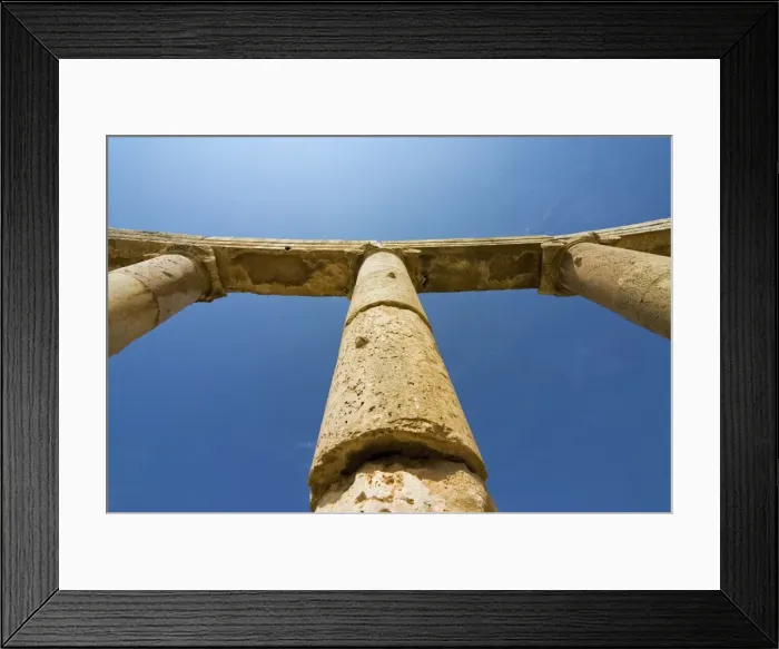 Framed Print : Colonnade and Ionic columns, Jerash (Gerasa), a Roman Decapolis city, Jordan, Middle East Framed Print : Colonnade and Ionic columns, Jerash (Gerasa), a Roman Decapolis city, Jordan, Middle East