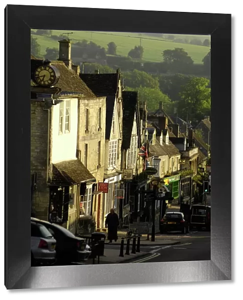 High Street, Burford, Oxfordshire, The Cotswolds, England, United Kingdom, Europe