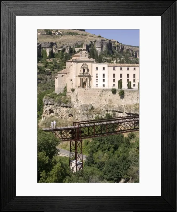 Framed Print : Convento de San Pablo now a Parador de Turismo, Cuenca, Castilla-La Mancha, Spain, Europe Framed Print : Convento de San Pablo now a Parador de Turismo, Cuenca, Castilla-La Mancha, Spain, Europe