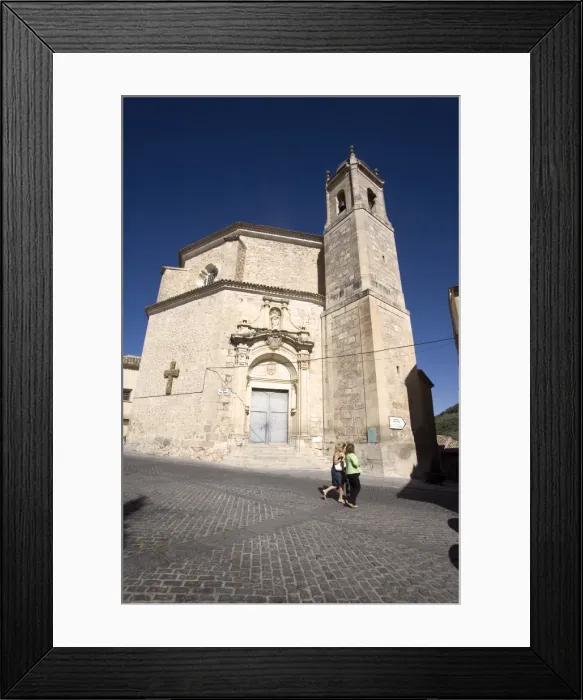 Framed Print : San Pedro church, Cuenca, Castilla-La Mancha, Spain, Europe Framed Print : San Pedro church, Cuenca, Castilla-La Mancha, Spain, Europe