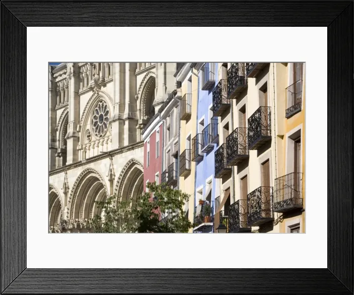Framed Print : Cathedral, Cuenca, Castilla-La Mancha, Spain, Europe Framed Print : Cathedral, Cuenca, Castilla-La Mancha, Spain, Europe