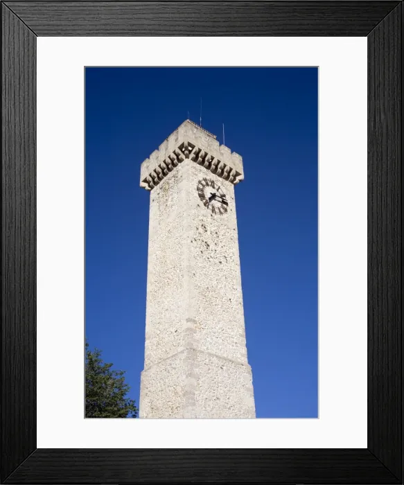 Framed Print : Mangana tower, Cuenca, Castilla-La Mancha, Spain, Europe Framed Print : Mangana tower, Cuenca, Castilla-La Mancha, Spain, Europe