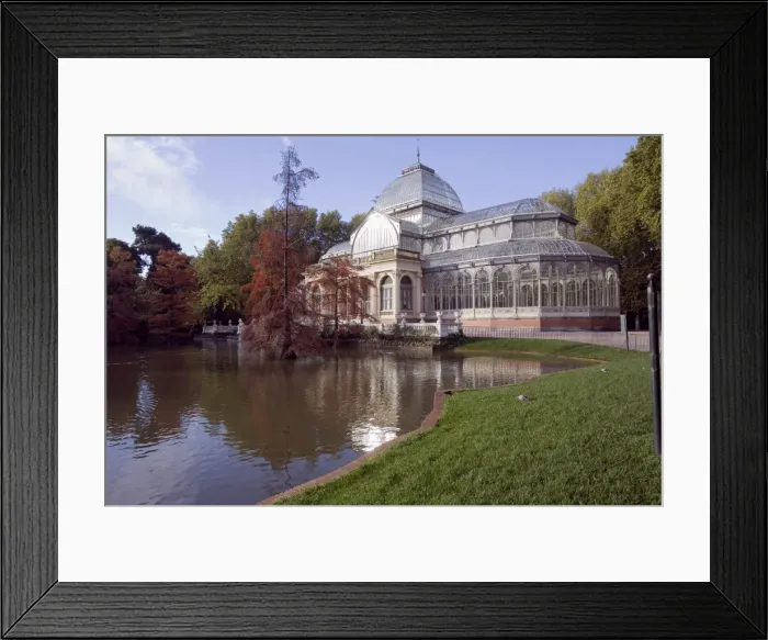 Framed Print : Crystal Palace, Retiro Park, Madrid, Spain, Europe Framed Print : Crystal Palace, Retiro Park, Madrid, Spain, Europe