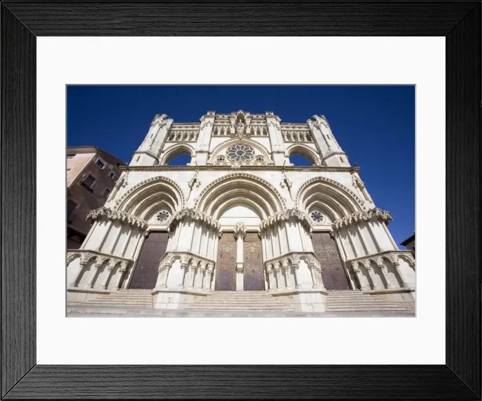 Framed Print : Cathedral, Cuenca, Castilla-La Mancha, Spain, Europe Framed Print : Cathedral, Cuenca, Castilla-La Mancha, Spain, Europe