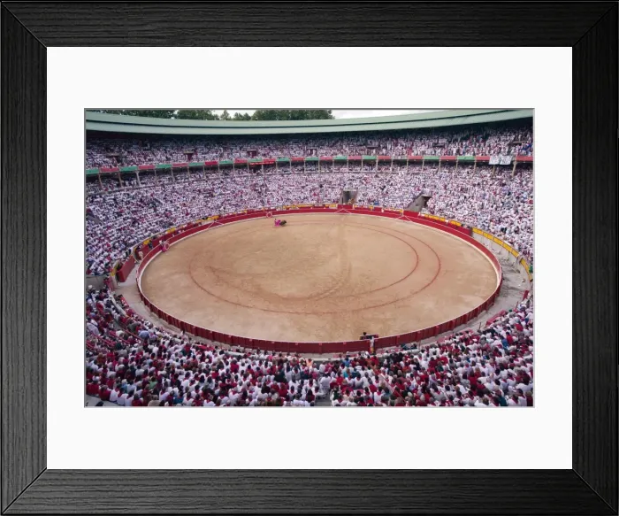 Framed Print : Plaza de Toros, Pamplona, Navarra, Spain, Europe Framed Print : Plaza de Toros, Pamplona, Navarra, Spain, Europe