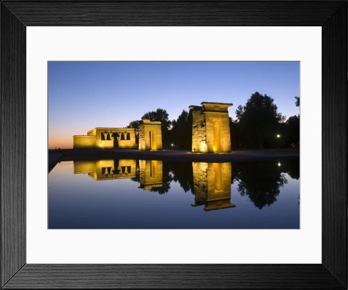 Framed Print : Debod temple, Madrid, Spain, Europe Framed Print : Debod temple, Madrid, Spain, Europe