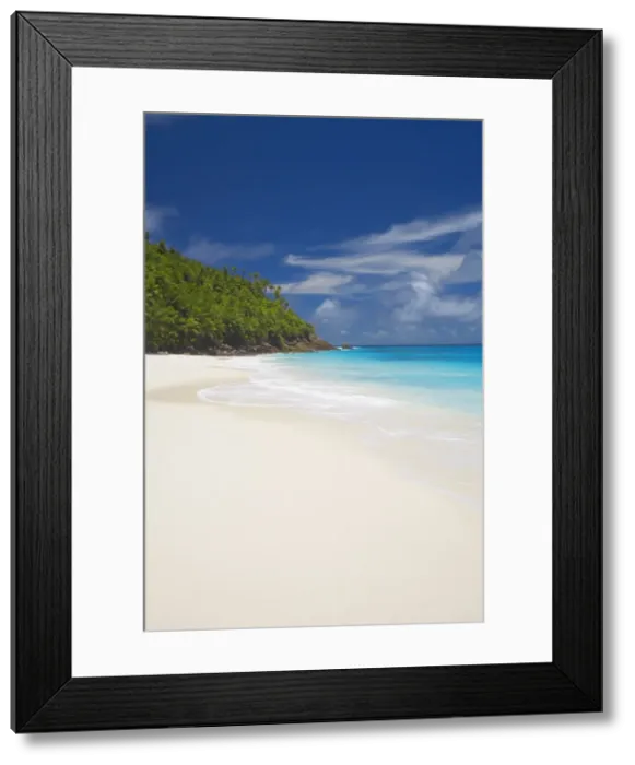 Framed Print : Sandy beach, Seychelles, Indian Ocean, Africa Framed Print : Sandy beach, Seychelles, Indian Ocean, Africa