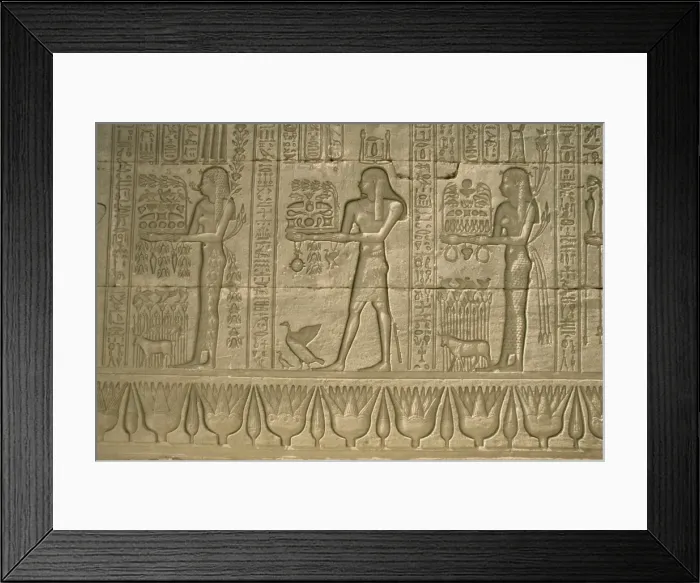 Framed Print : Reliefs, Temple of Hathor, Dendera, Egypt, North Africa, Africa Framed Print : Reliefs, Temple of Hathor, Dendera, Egypt, North Africa, Africa