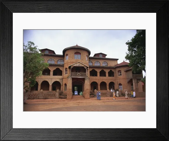 Framed Print : Sultans Palace as he holds court, Foumban, Western Cameroun, West Africa, Africa Framed Print : Sultans Palace as he holds court, Foumban, Western Cameroun, West Africa, Africa