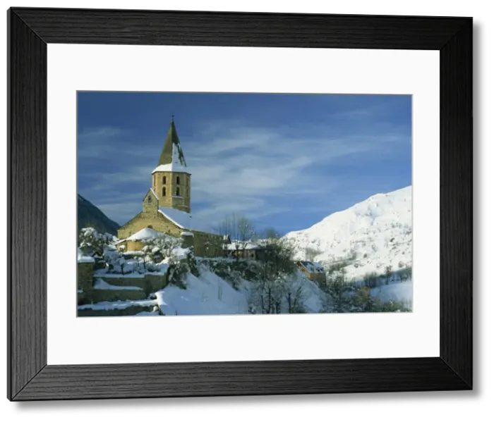 Framed Print : Salardu, Catalan Pyrenees, Catalonia, Spain, Europe Framed Print : Salardu, Catalan Pyrenees, Catalonia, Spain, Europe