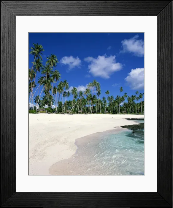 Framed Print : Return to Paradise beach near Lefaga, Western Samoa, Pacific Islands, Pacific Framed Print : Return to Paradise beach near Lefaga, Western Samoa, Pacific Islands, Pacific