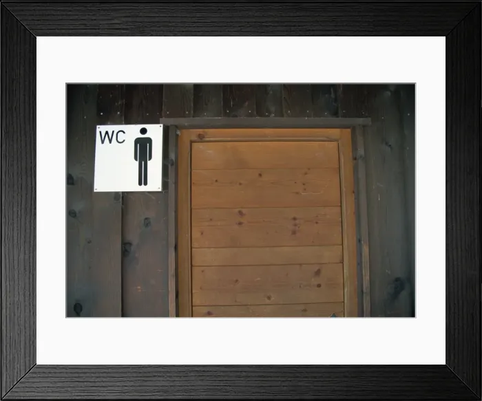 Framed Print : Mens toilet Framed Print : Mens toilet