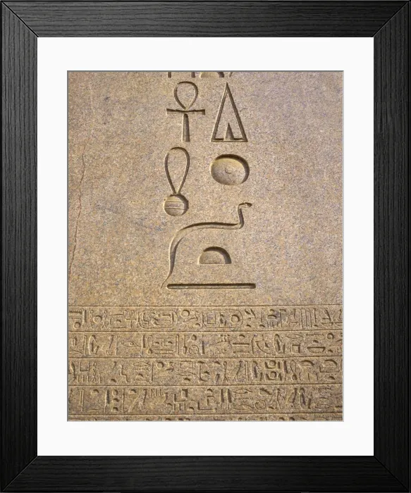 Framed Print : Hieroglyphic detail, Temple of Ammon, Karnak, Thebes, UNESCO World Heritage Site Framed Print : Hieroglyphic detail, Temple of Ammon, Karnak, Thebes, UNESCO World Heritage Site