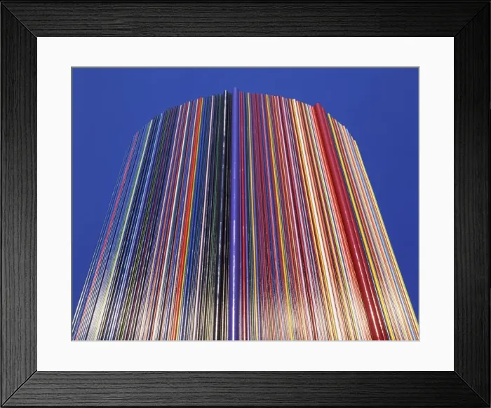 Framed Print : Sculpture at La Defense, Paris, France, Europe Framed Print : Sculpture at La Defense, Paris, France, Europe